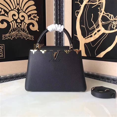 capucine bag replica|louis vuitton capucines bag black.